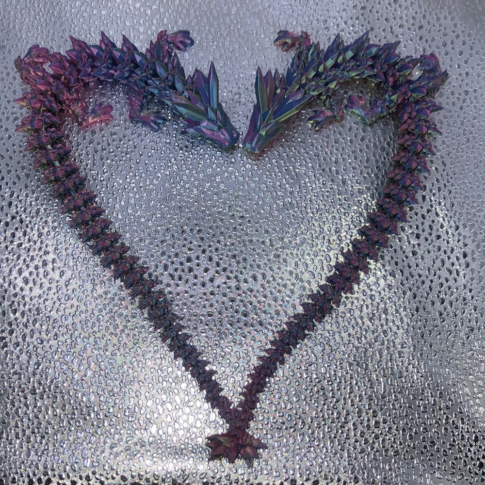 3D Printed Crystal Dragon - Picture 4 of 8